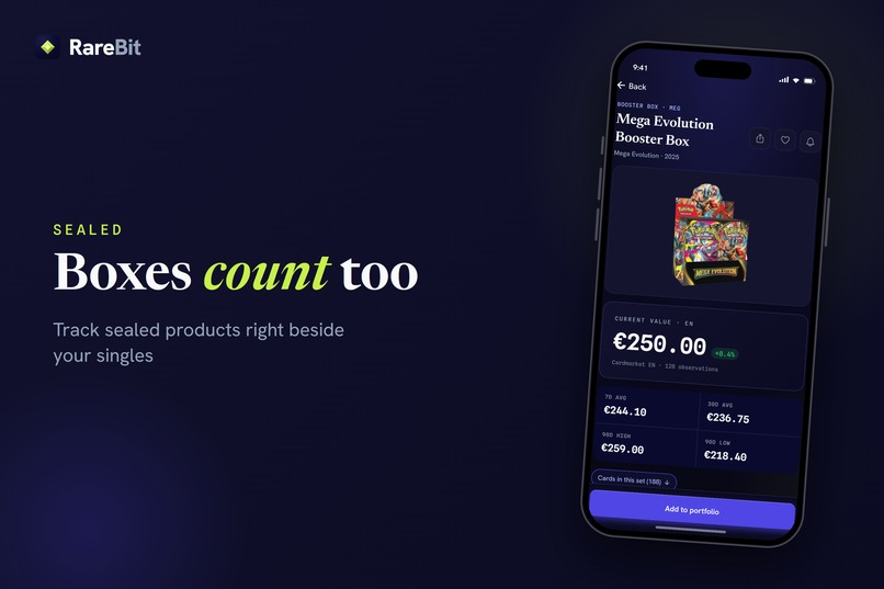 RareBit — TCG Portfolio Tracker – screenshot 3