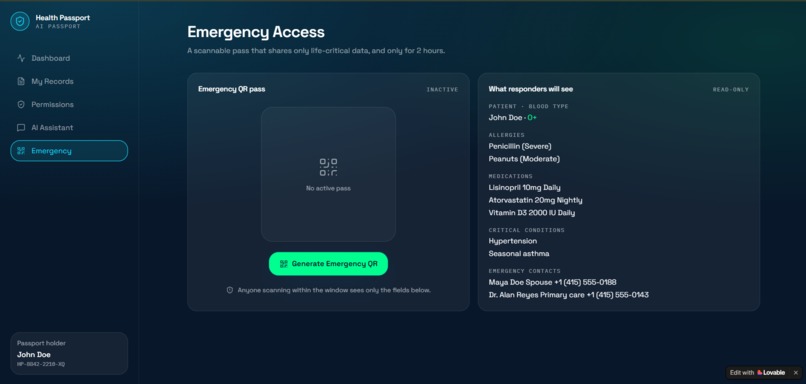Health Passport – screenshot 4