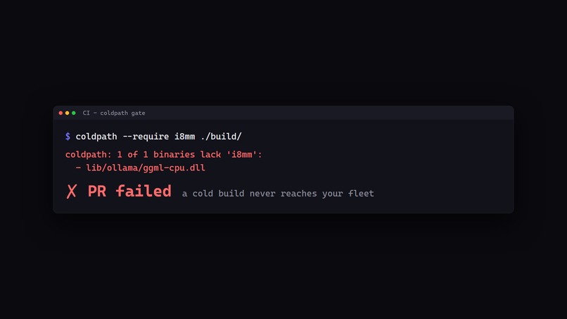 coldpath: verify your Arm binary uses the matrix hardware – screenshot 6