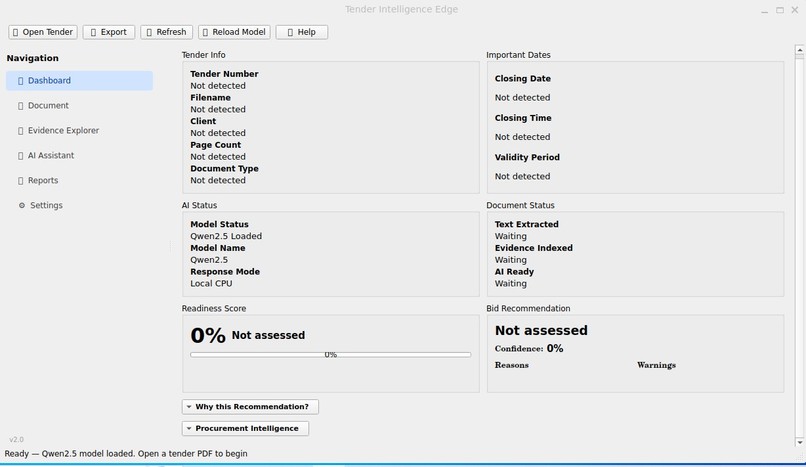 TenderGPT Edge – screenshot 3
