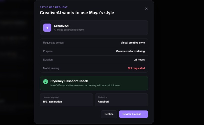 StyleKey — Creative Passport – screenshot 5