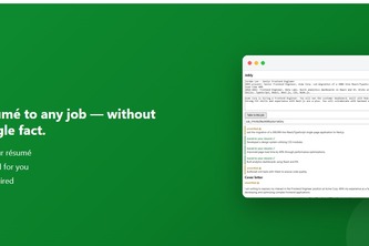 Jobly — Truthful Résumé Tailoring