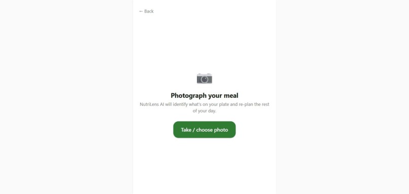 NutriLens AI – screenshot 1