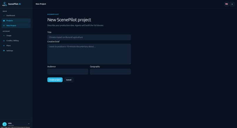 ScenePilot AI – screenshot 2