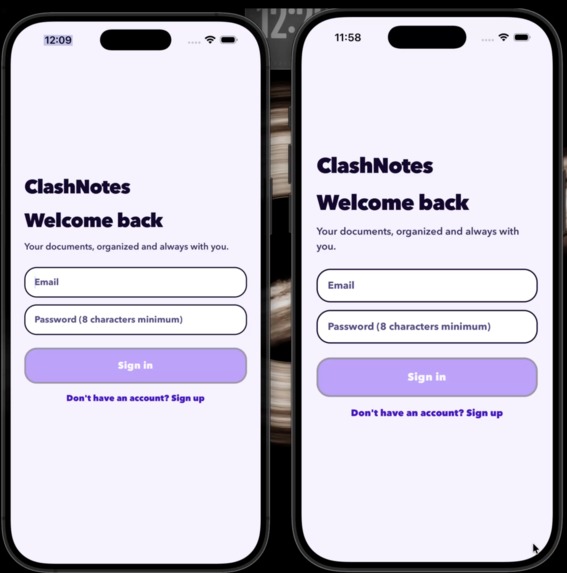 clash-notes – screenshot 1