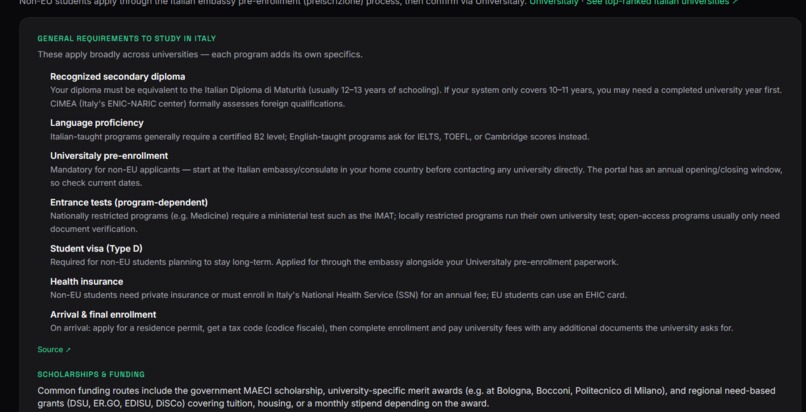 UniGate – screenshot 2