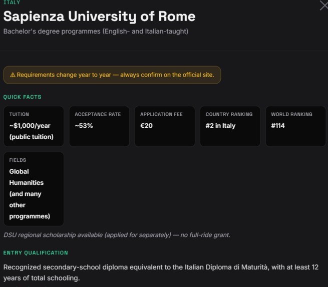 UniGate – screenshot 4