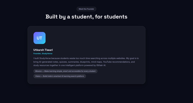 StudyVerse AI – screenshot 1