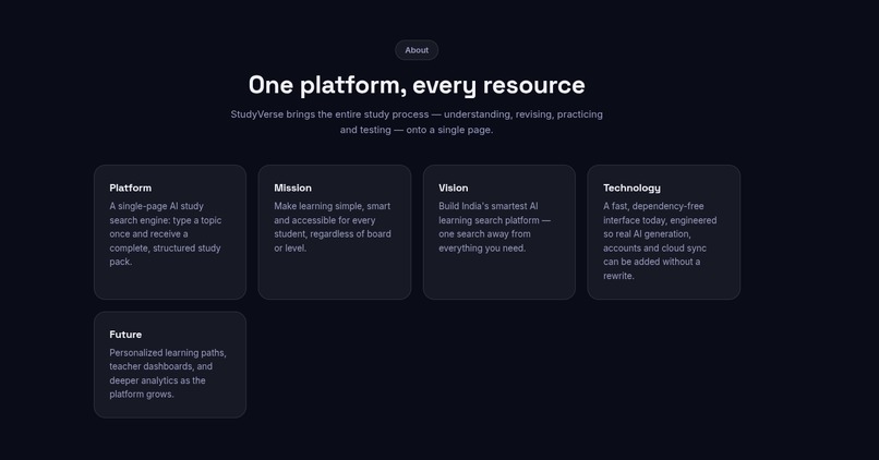 StudyVerse AI – screenshot 3