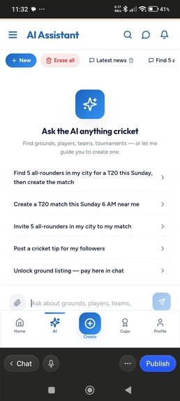 CricketNearby — AI-Powered Grassroots Cricket Platform – screenshot 3
