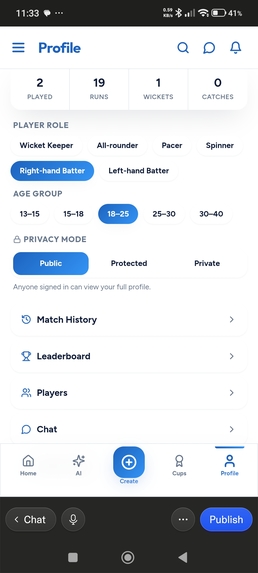 CricketNearby — AI-Powered Grassroots Cricket Platform – screenshot 4