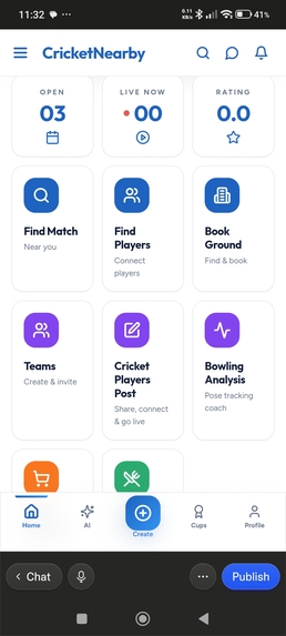 CricketNearby — AI-Powered Grassroots Cricket Platform – screenshot 5