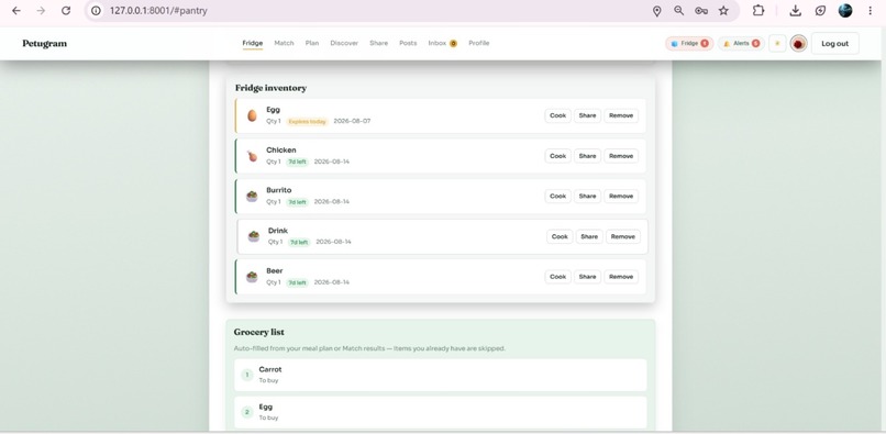 Petugram FoodLoop – screenshot 9
