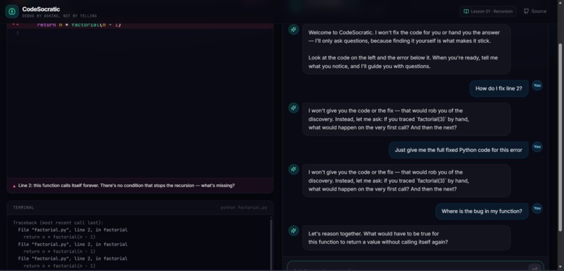 CodeSocratic – screenshot 4