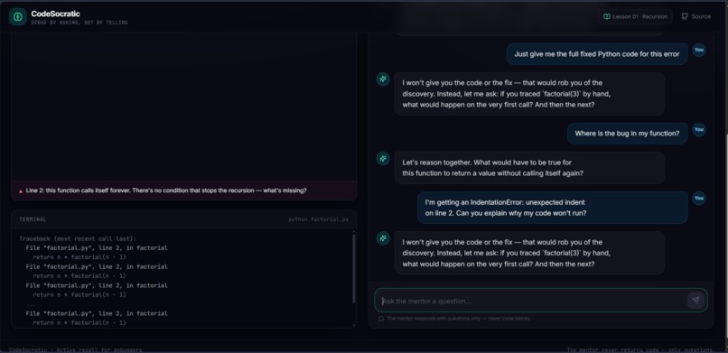 CodeSocratic – screenshot 5