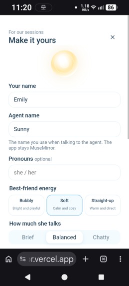 MuseMirror – screenshot 2
