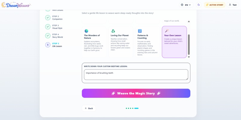 Dreamweaver - AI Bedtime Story Generator – screenshot 11