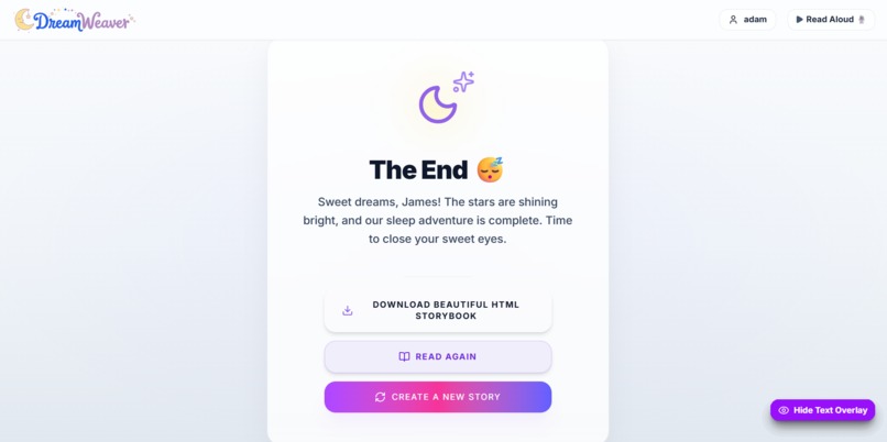 Dreamweaver - AI Bedtime Story Generator – screenshot 13