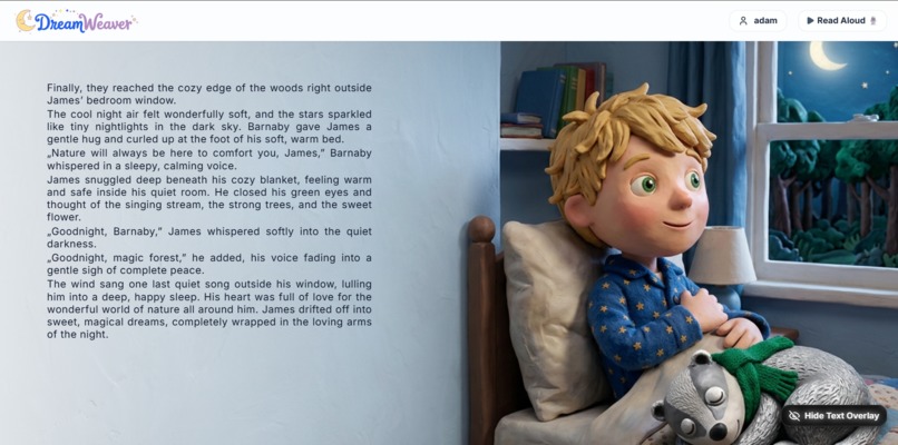 Dreamweaver - AI Bedtime Story Generator – screenshot 2