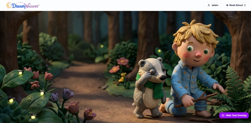 Dreamweaver - AI Bedtime Story Generator – screenshot 1