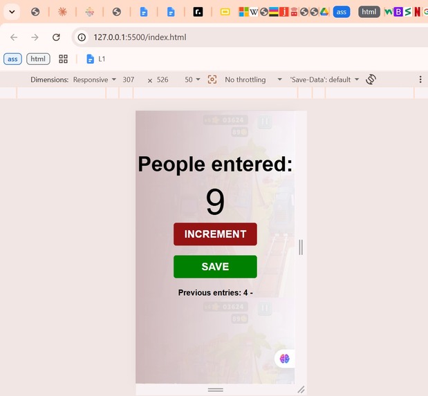 Passenger Counting App  – screenshot 6