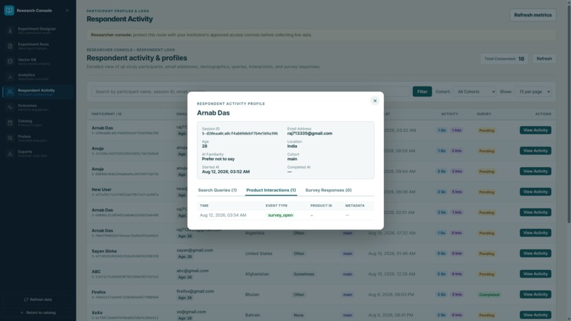 GEO Experiment Platform – screenshot 14