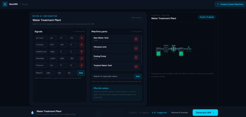 NeuroFlow HMI – screenshot 5