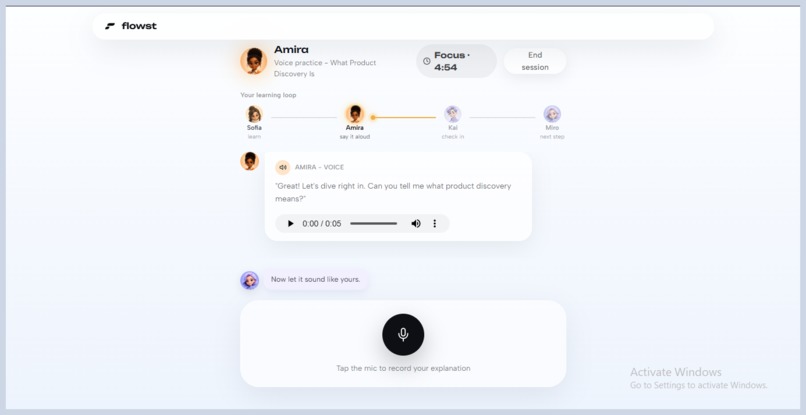 Flowst - Flowstate for Learning  – screenshot 2