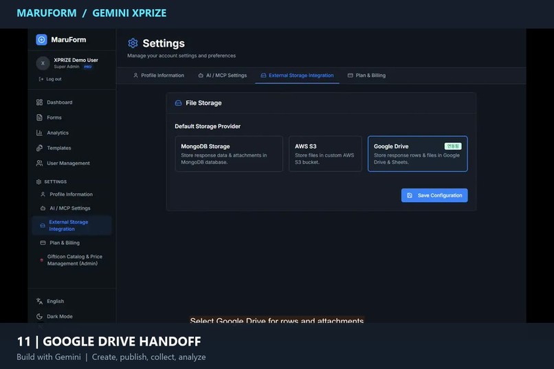 MaruForm: Gemini-Powered Autonomous Form & Workflow Platform – screenshot 9