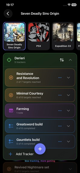Game Tracker – screenshot 5