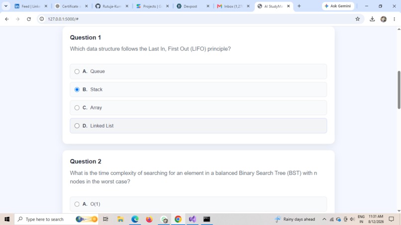 AI StudyMate – screenshot 2