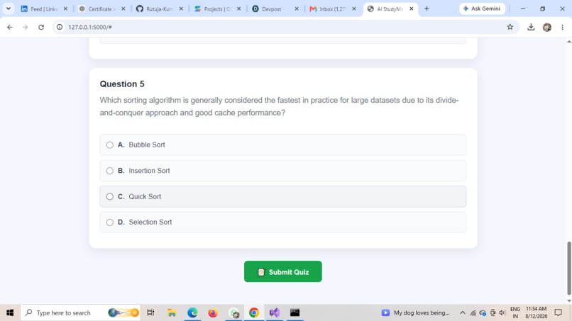 AI StudyMate – screenshot 3