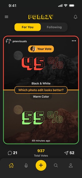 Pollzy – screenshot 2
