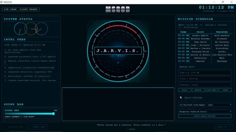 jarvis – screenshot 1