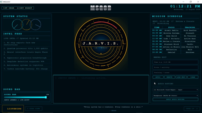 jarvis – screenshot 2