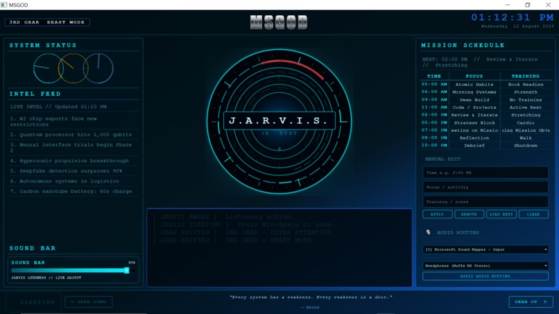 jarvis – screenshot 3