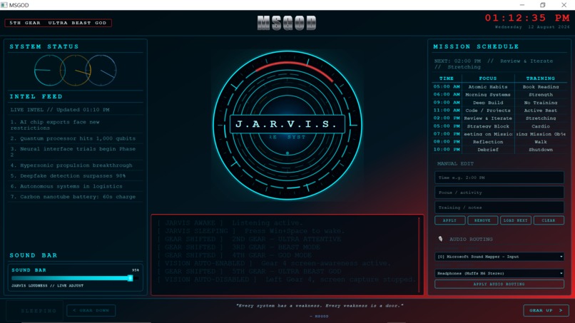 jarvis – screenshot 4