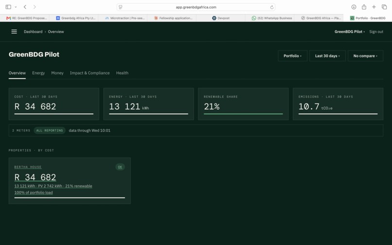 AI-Enabled ESG Data Optimisation – screenshot 2