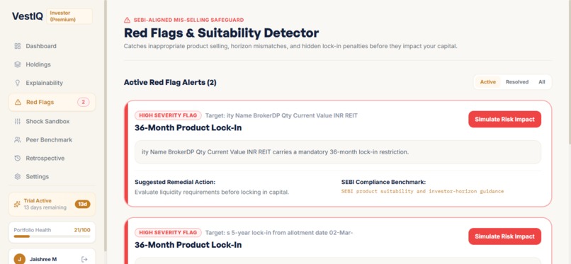 VestIQ – screenshot 3