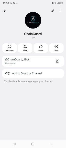 ChainGuard – screenshot 2