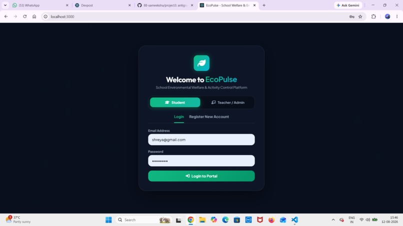 EcoPulse – screenshot 1