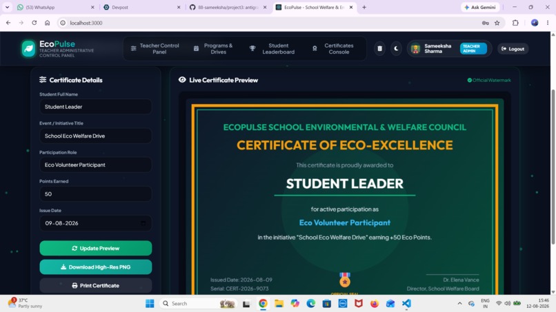 EcoPulse – screenshot 2