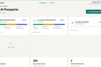 ClearWork — simple, evokes transparency