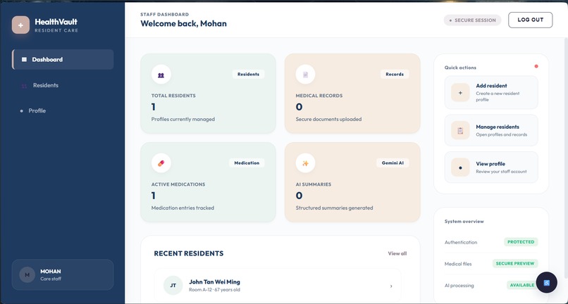 Health Vault – screenshot 2