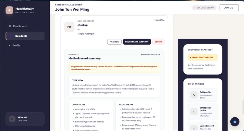 Health Vault – screenshot 5