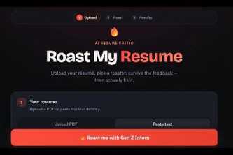 Roast My Resume