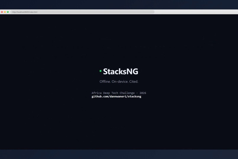StacksNG – screenshot 1