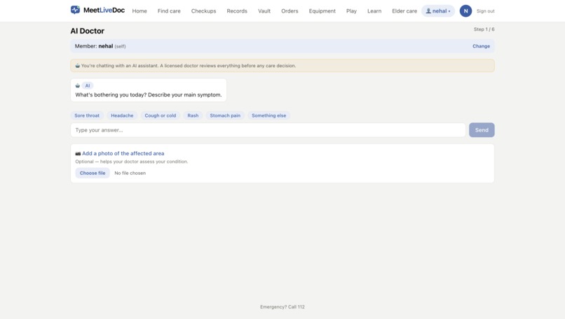 docmeet – screenshot 2