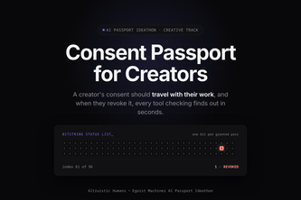 Consent Passport for Creators