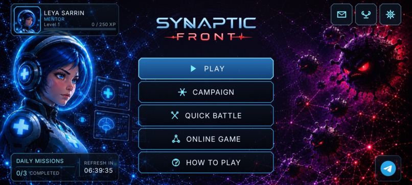 Synaptic Front: Neural RTS – screenshot 1